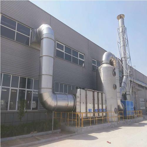 水泥厂治理烟尘环保器 广东双介质低温等离子废气处理设备